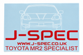 Large J-SPEC sticker