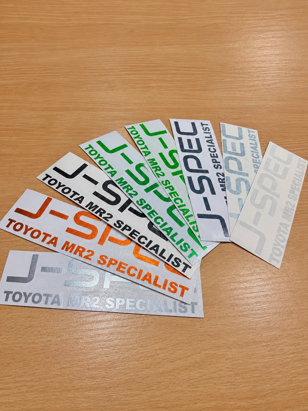 Medium J-Spec Stickers